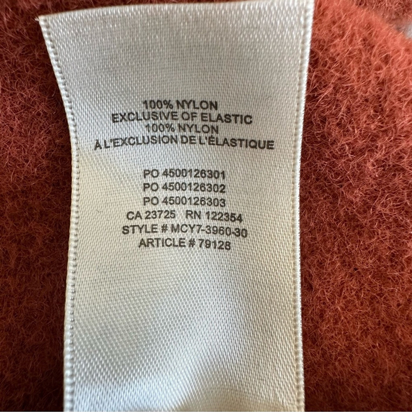 Aritzia Wilfred Free Hush Knit Turtleneck Sweater Size XXS Rust Colour Nylon - Picture 6 of 10